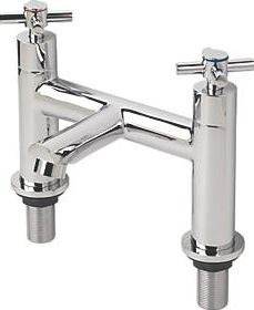 Swirl, 1228[^]93981 Minimalist Bath Filler Bathroom Taps Pair