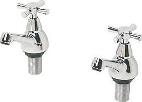 Swirl, 1228[^]49488 Quadra Bath Taps Pair 49488