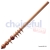 Swish Teak-Finish Universal Curtain Pole 28mm x 300cm