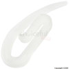 White Universal Curtain Tape Hooks Pack of