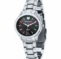 Swiss Eagle Ladies Akilina Silver Steel Bracelet