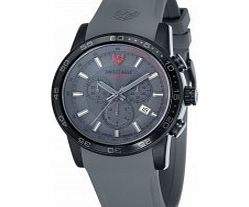 Swiss Eagle Mens Terrain Grey Chronograph Watch