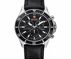 Swiss Military Mens All Black Flagship Chrono