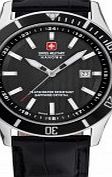 Swiss Military Mens Flagship All Black Watch