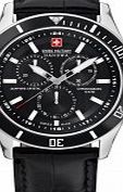 Swiss Military Mens Flagship Chrono Black