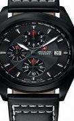 Swiss Military Mens Infantry Chrono Black IP Watch