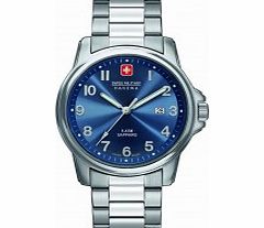 Swiss Military Mens Swiss Soldier Silver Steel