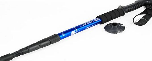 GadgetpoolUK FOLDING ANTISHOCK TREKKING HIKING POLE STAFF WALKING CANE STICK Adjustable Stretch From 19.6`` to 43.3``