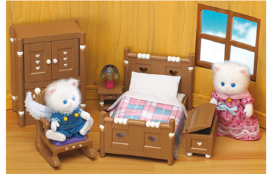 sylvanian Families - Bedroom Furniture Set