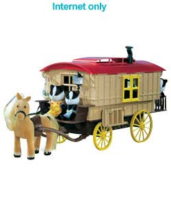 sylvanian Families - Caravan and Pony