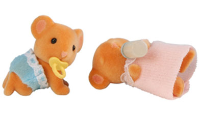 sylvanian Families - Dormouse Twin Babies