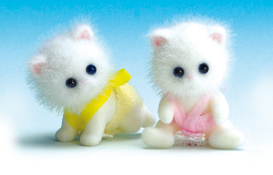 sylvanian Families - Persian Cat Twin Babies