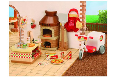 sylvanian Families - Pizza Parlour Set