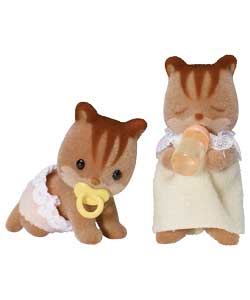 Sylvanian Families - Walnut Squirrel Twins