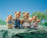 Sylvanian Families Honey Fox Family