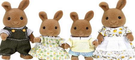 Sylvanian Families Dappledawn Rabbit Family Set