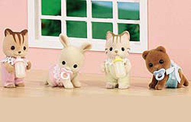 Sylvanian Families - Primrose Creche Figure Set