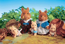 Sylvanian Families - The Truffle Wild Boar Family