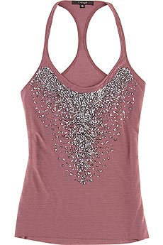 T-Bags Becca embellished racer back top