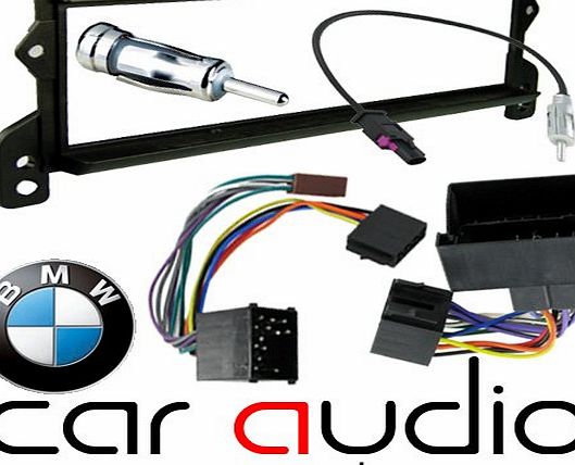 T1-24BM03 MINI PACK - BMW Mini 2000 onwards Car Stereo Radio Fascia Facia Panel ISO Aerial Complete Fitting Kit