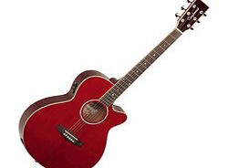 Evolution TSFCE Folk Cutaway Red