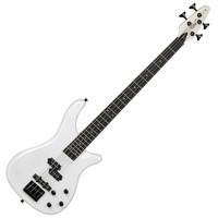 Rebel Bass Guitar Pearl White