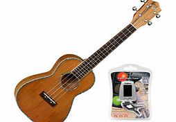 TUJ3 Java Concert Size Ukulele + FREE