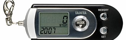 3 Axis Pedometer, Black/Silver