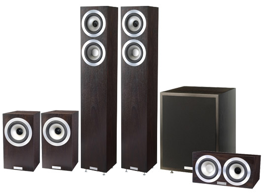 Tannoy Revolution DC4T AV Speaker Package - Dark