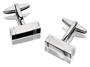 Rectangular Ingot Cufflinks 014506