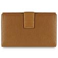 Tavecchi Women` Soft Genuine Italian Leather Flap Wallet