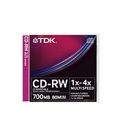 CD-RW 700MB 80Min 4x - Jewel Case...