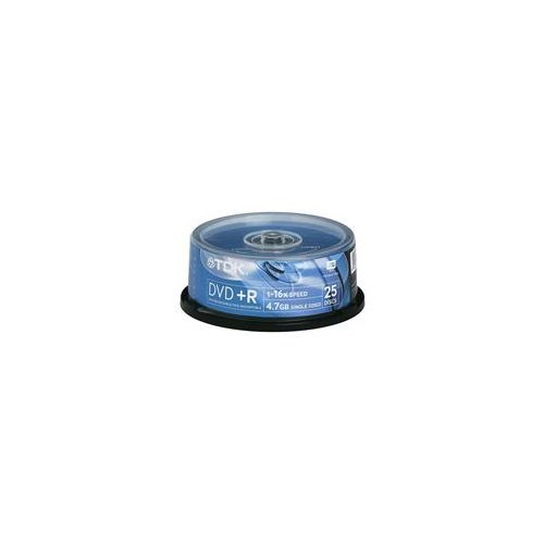 TDK DVD R 4.7GB 16 speed 25Cake