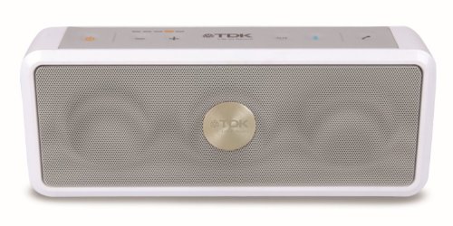 TDK T79192 A33 Wireless Weatherproof Bluetooth Speaker - White