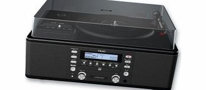 Teac LP-R500 - UK VERSION - Turntable/CD/Radio/Tape Cassette HiFi Music Centre with Vinyl records to CD recording burner