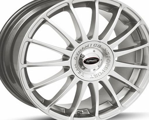 Team Dynamics MPR670385100112 MONZA R Alloy Wheels, Hi Power Silver, Size : 16 x 7