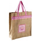 Cupcake Jute Shopping Bag