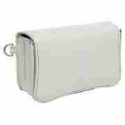 Technika Camera Case White Leather with Stripe