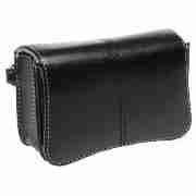 Technika Leather Camera Case Black with White