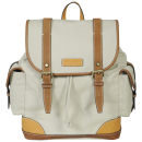 Drspock Canvas Leather Trim Rucksack -