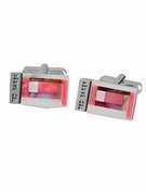 Ted Baker Pink Semi-Precious Stone Cufflinks