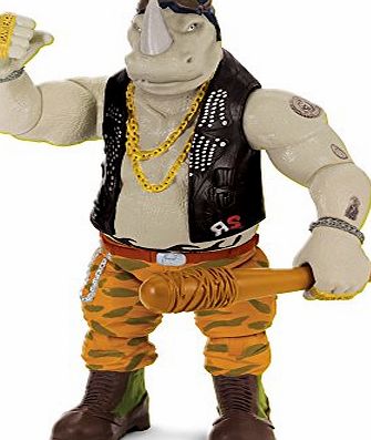 Teenage Mutant Ninja Turtles ``Movie 2 Super Deluxe Rocksteady`` Action Figure