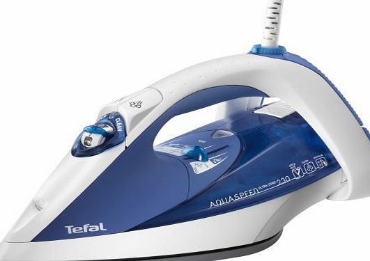 Tefal Aquaspeed FV5230 Steam Iron, 95 g Shot Of Steam, 2200 Watts