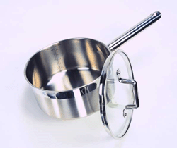 tefal Edition Stainless Steel 20cm Saucepan   Lid