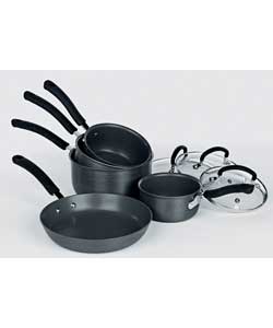 Hard Anodised 5 Piece Pan Set