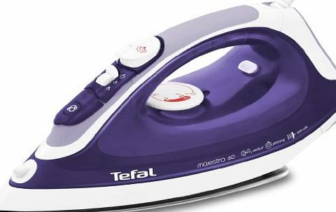 Tefal Maestro FV3760G0 Anti-Scale Steam Iron, 2200 Watt, Purple