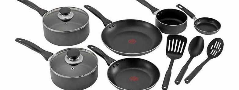 Tefal Non-Stick Aluminium 9 Piece Pan Set