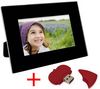 DFP7002 7` Digital Photo Frame + Heart-shaped