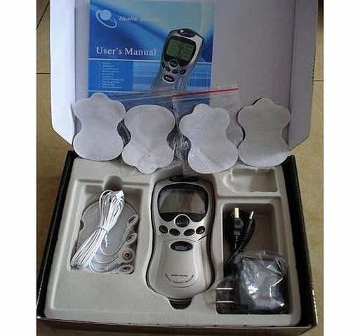 Tens Machine 4 Pad Tens Machine Digital Therapy Massage Pain Relief