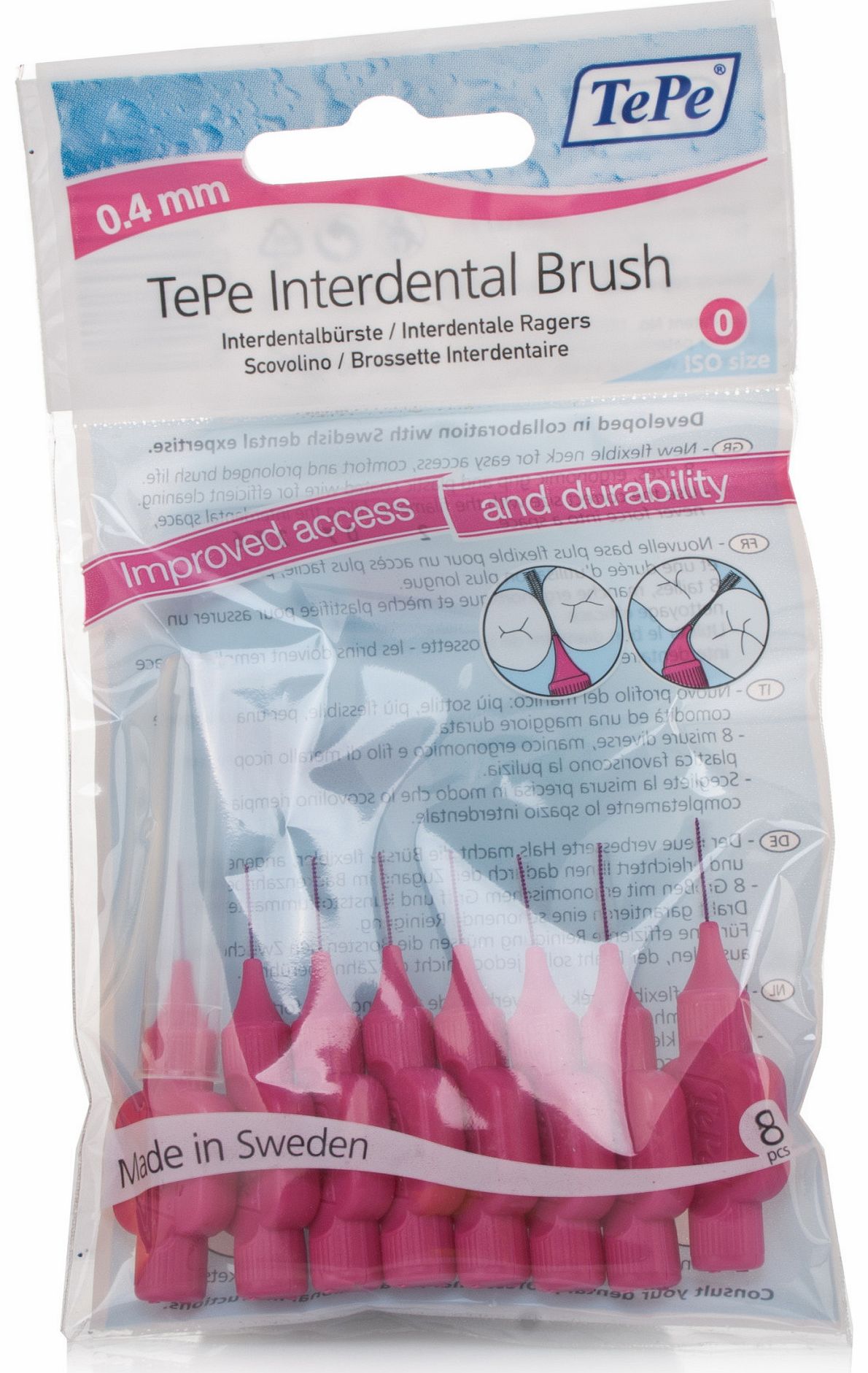 Tepe Interdental Brushes Pink